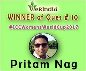 ICC Women's World Cup 2017- Winners of Ques #10