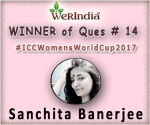 ICC Women's World Cup 2017- Winners of Ques #14