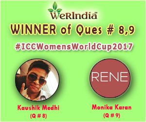 ICC Women's World Cup 2017- Winners of Ques #8 & #9