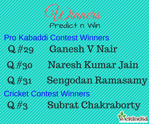 Cricket Contest 2017 - Winners of Ques #2