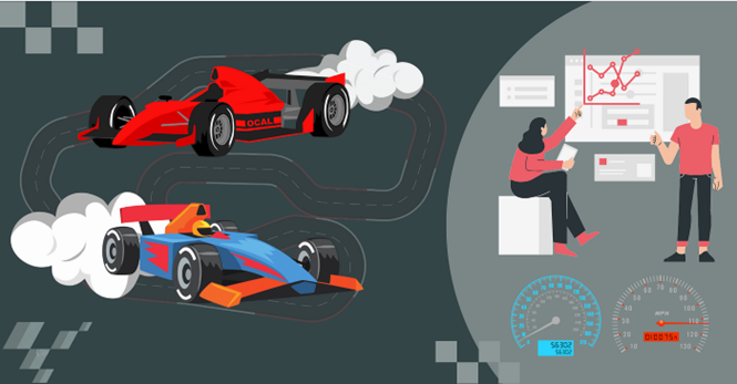 The physics behind Formula 1 racing