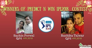 #IPL2018 - Ques #6 Winners