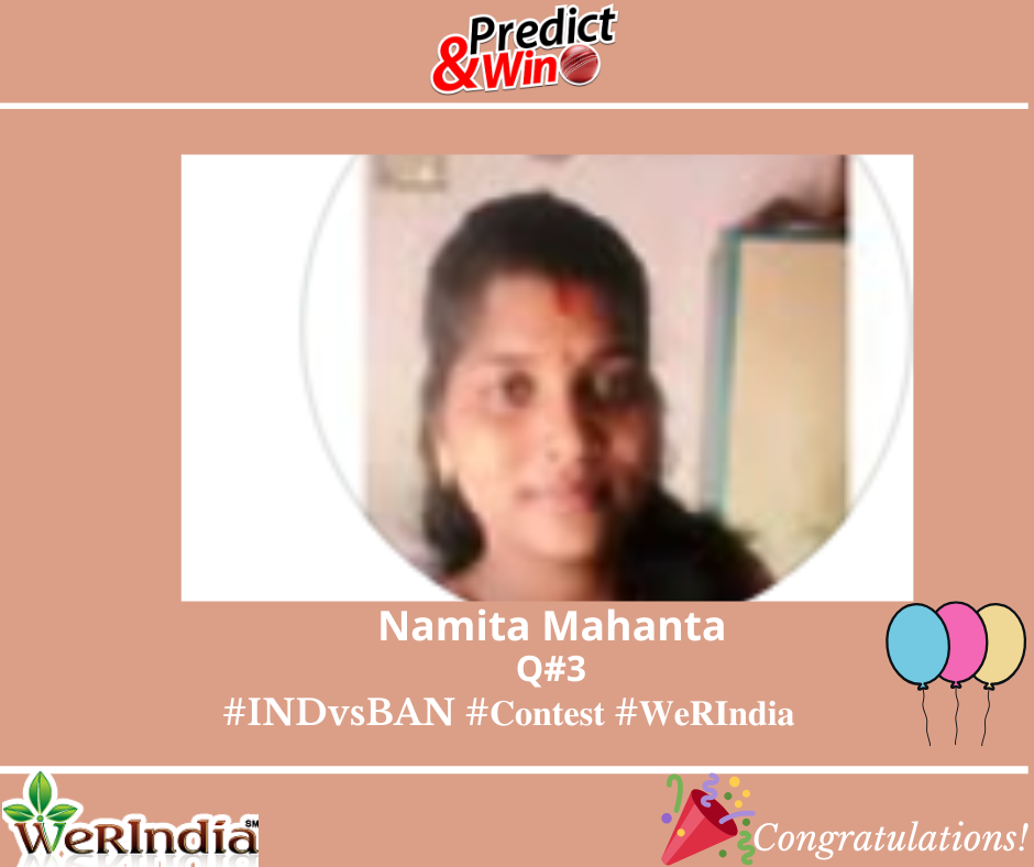 Cricket Contest 2025, INDvsBAN Q#3