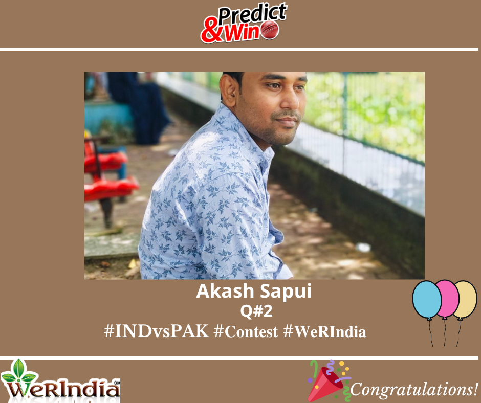 Cricket Contest 2025, INDvsPAK Q#2