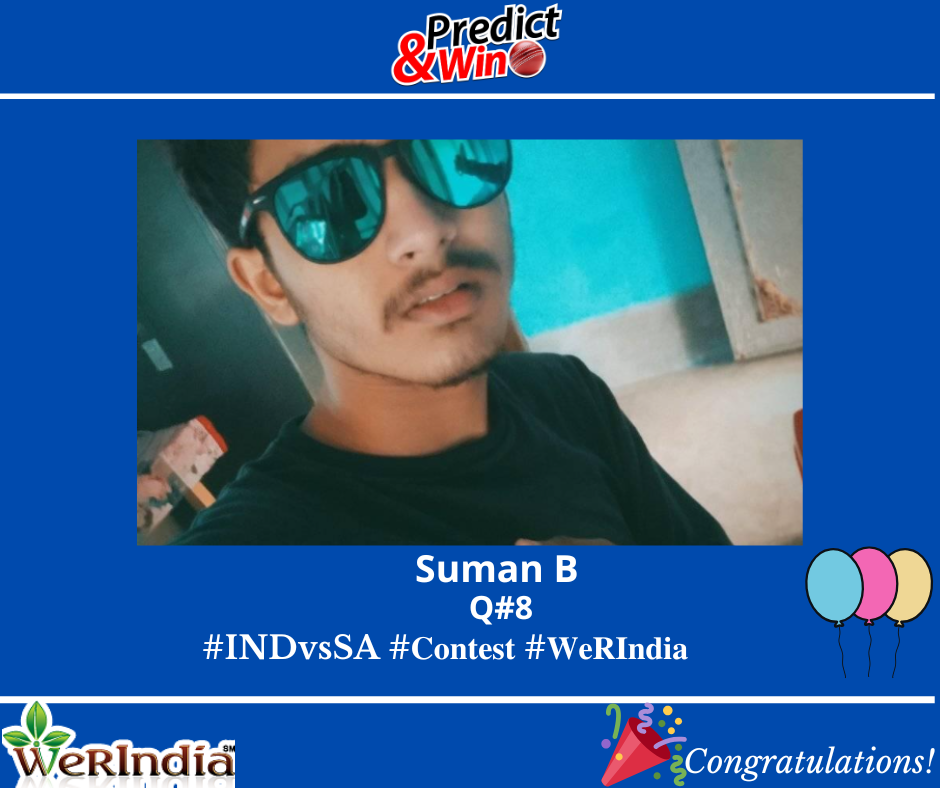 Cricket Contest 2025, INDvsSA Q#8