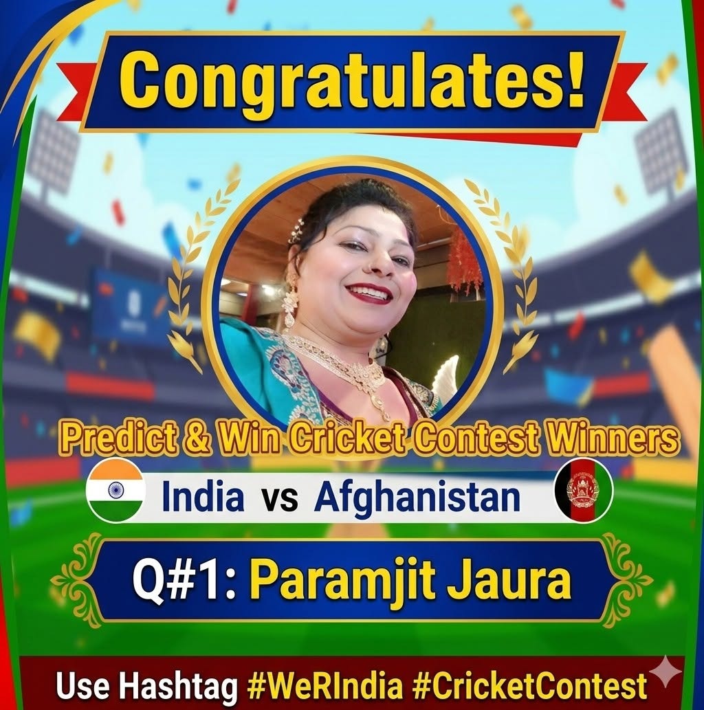 Cricket Contest 2026, INDvsAFG Q#1