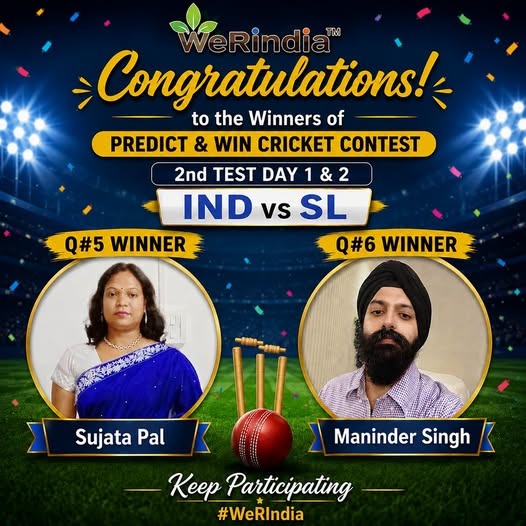Cricket Contest 2026 1st ODI, INDvsSL Q#5 & 6