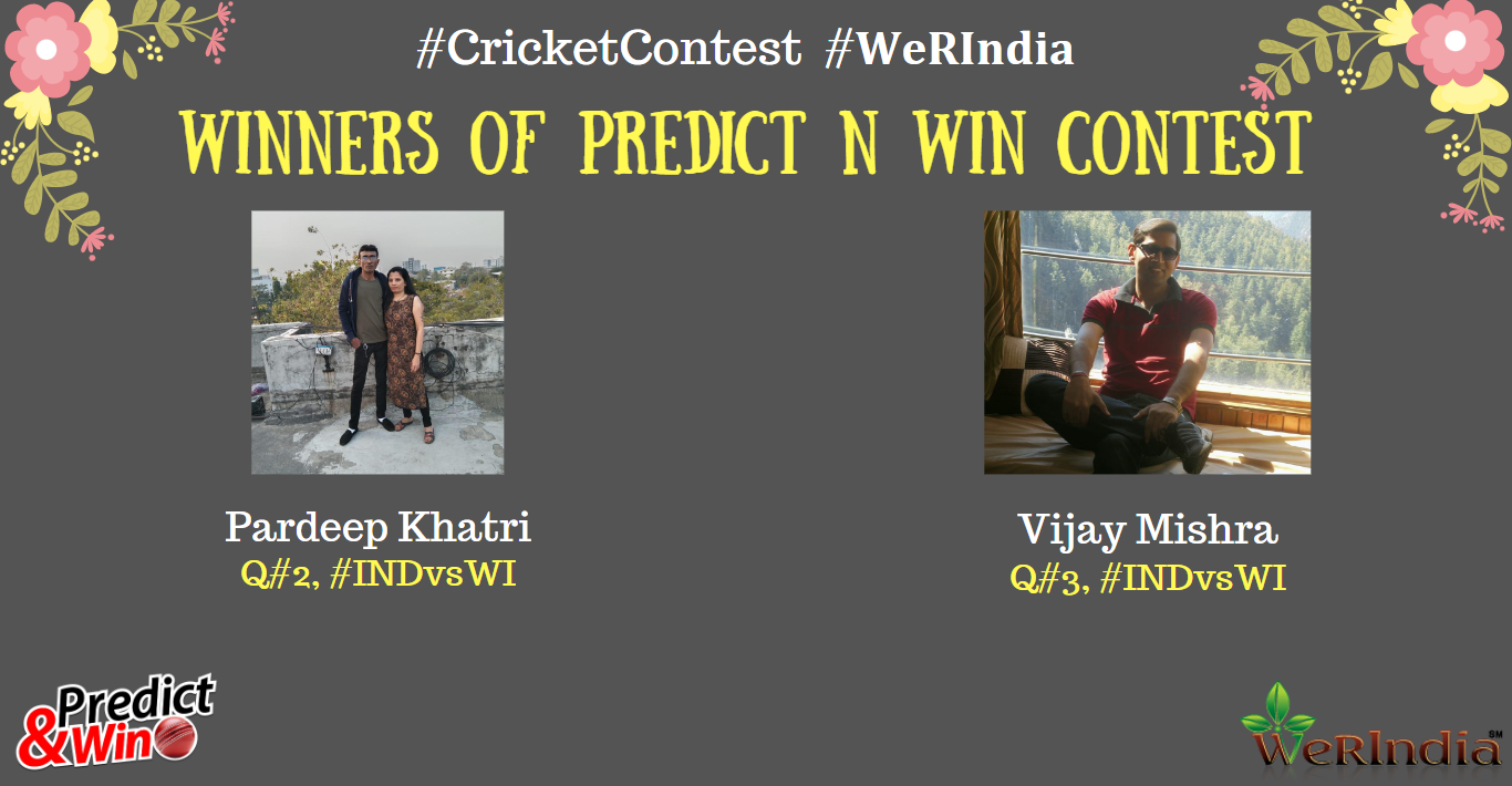 Cricket Contest 2022 Q#2 & 3, #INDvsWI